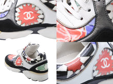 画像をギャラリービューアに読み込む, CHANEL シャネル スニーカー レディース ココマーク 1G30628 マルチカラー サイズ36 美品 中古 51509