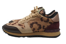 画像をギャラリービューアに読み込む, 極美品 VALENTINO ヴァレンチノ ロックランナー レオパードプリントスニーカー TJ1291 2-36 イタリア製 サイズ36 中古 51512