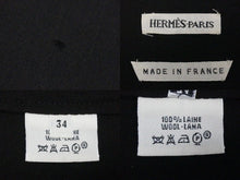 Load image into Gallery viewer, HERMES エルメス トップス マルジェラ期 フランス製 ウール ダークブラウン サイズ34 美品 中古 51520