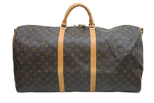 画像をギャラリービューアに読み込む, LouisVuitton ルイヴィトン キーポルバンドリエール60 ボストンバッグ M41412 PVC レザー ブラウン 51561