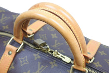 画像をギャラリービューアに読み込む, LouisVuitton ルイヴィトン キーポルバンドリエール60 ボストンバッグ M41412 PVC レザー ブラウン 51561