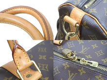 画像をギャラリービューアに読み込む, LouisVuitton ルイヴィトン キーポルバンドリエール60 ボストンバッグ M41412 PVC レザー ブラウン 51561