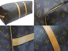 画像をギャラリービューアに読み込む, LouisVuitton ルイヴィトン キーポルバンドリエール60 ボストンバッグ M41412 PVC レザー ブラウン 51561