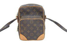 画像をギャラリービューアに読み込む, LOUIS VUITTON ルイ・ヴィトン ショルダーバッグ アマゾン ポシェット M45236 PVC レザー ブラウン ゴールド金具 美品 中古 51562