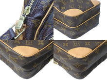 画像をギャラリービューアに読み込む, LOUIS VUITTON ルイ・ヴィトン ショルダーバッグ アマゾン ポシェット M45236 PVC レザー ブラウン ゴールド金具 美品 中古 51577