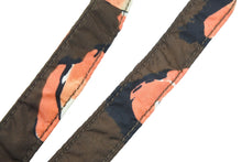 Load image into Gallery viewer, PRADA プラダ トートバッグ ポーチ 三角プレート 花柄 ブラウン シルバー金具 イタリア製 ナイロン 美品 中古 51594