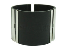 Load image into Gallery viewer, CHANEL シャネル バングル ブレスレット CHANELロゴ 00C刻印 ブレック レザー シルバー金具 ユニセックス 美品 中古 51601
