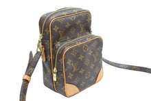 画像をギャラリービューアに読み込む, LOUIS VUITTON ルイ・ヴィトン ショルダーバッグ アマゾン ポシェット M45236 PVC レザー ブラウン ゴールド金具 美品 中古 51609