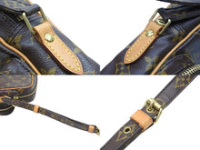 画像をギャラリービューアに読み込む, LOUIS VUITTON ルイ・ヴィトン ショルダーバッグ アマゾン ポシェット M45236 PVC レザー ブラウン ゴールド金具 美品 中古 51609