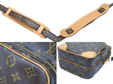 画像をギャラリービューアに読み込む, LOUIS VUITTON ルイ・ヴィトン ショルダーバッグ アマゾン ポシェット M45236 PVC レザー ブラウン ゴールド金具 美品 中古 51609