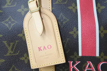 画像をギャラリービューアに読み込む, 極美品 LouisVuitton ルイヴィトン キーポルバンドリエール50 ボストンバッグ M41416 DU0111 PVC レザー ブラウン 中古 51616