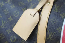 画像をギャラリービューアに読み込む, 極美品 LouisVuitton ルイヴィトン キーポルバンドリエール50 ボストンバッグ M41416 DU0111 PVC レザー ブラウン 中古 51616