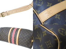画像をギャラリービューアに読み込む, 極美品 LouisVuitton ルイヴィトン キーポルバンドリエール50 ボストンバッグ M41416 DU0111 PVC レザー ブラウン 中古 51616