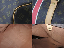 画像をギャラリービューアに読み込む, 極美品 LouisVuitton ルイヴィトン キーポルバンドリエール50 ボストンバッグ M41416 DU0111 PVC レザー ブラウン 中古 51616