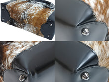Load image into Gallery viewer, Christian Dior クリスチャンディオール レディディオール ハラコ ハンド ショルダー ブラック シルバー金具 極美品 中古 51630