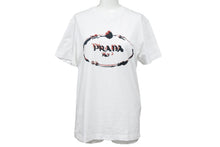 Load image into Gallery viewer, PRADA プラダ 半袖Ｔシャツ RN.98339 CA.34767 刺繡 ホワイト コットン サイズXS 美品 中古 51636