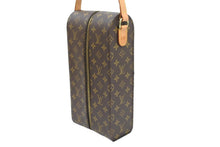 Load image into Gallery viewer, LOUIS VUITTON ルイヴィトン ワインキャリア コーティングキャンバス ゴールド金具 モノグラム AS0050 ブラウン 美品 中古 51654