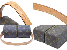 Load image into Gallery viewer, LOUIS VUITTON ルイヴィトン ワインキャリア コーティングキャンバス ゴールド金具 モノグラム AS0050 ブラウン 美品 中古 51654
