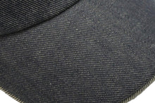 Load image into Gallery viewer, 極美品 HERMES エルメス Hロゴ セリエボタン ベースボールキャップ 帽子 フランス製 リネン ブルー サイズ59 中古 51662