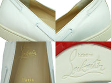 Load image into Gallery viewer, Christian Louboutin クリスチャンルブタン ビジネスシューズ スリッポン ホワイト サイズ41 美品 中古 51666