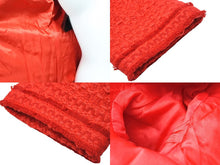 画像をギャラリービューアに読み込む, CAROLINA HERRERA キャロライナ ヘレラ ツイード ジャケット レッド アクリル 赤 アウター デザイン 310983 サイズ0 中古 51673