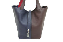 Load image into Gallery viewer, 未使用品 HERMES エルメス ピコタンロックPMカザック ブルーニュイ×ルージュセリエ×フランボワーズ シルバー金具 Z刻印 51709