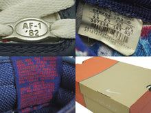 画像をギャラリービューアに読み込む, NIKE ナイキ スニーカー 307334 141 ミスキーン Air Force 1 Low "Miskeen" ブルー サイズ27.5cm 美品 中古 51733