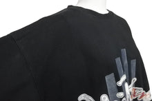 画像をギャラリービューアに読み込む, miskeen ミスキーン 半袖Tシャツ ビッグシルエット プリント コットン ブラック ホワイト グレー ブラウン XXL 美品 中古 51734