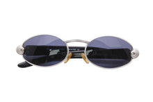 Load image into Gallery viewer, GIANFRANCO FERRE vintage ジャンフランコフェレ ヴィンテージ サングラス ブラック シルバー 90s GFF 335S 中古 51738