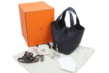 Load image into Gallery viewer, 未使用品 HERMES エルメス ハンドバッグ ピコタンロックPM トリヨンクレマンス ピコタン U刻印 シルバー金具 中古 51751