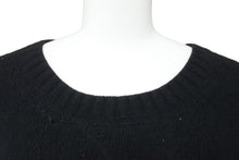 Load image into Gallery viewer, PRADA プラダ ニット セーター RN98339CA34767 カシミヤ バージンウール ブラック サイズ48 美品 中古 51757