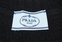 Load image into Gallery viewer, PRADA プラダ ニット セーター RN98339CA34767 カシミヤ バージンウール ブラック サイズ48 美品 中古 51757