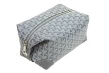 画像をギャラリービューアに読み込む, 未使用品 GOYARD ゴヤール BOEING25 ボーイング25 ポーチ クラッチバッグ セカンドバッグ PVC グレー シルバー金具 中古 51761 正規品