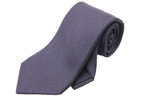 Load image into Gallery viewer, [USED/中古]HERMES エルメス ネクタイ ネイビー グレー シルク Bランク 中古 51800