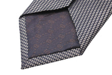 画像をギャラリービューアに読み込む, GUCCI グッチ ネクタイ トムフォード期 総柄 ドット柄 ブランドロゴ シルク ブラック レッド カーキ 美品 中古 51805