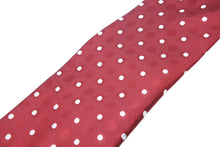 画像をギャラリービューアに読み込む, GUCCI グッチ ネクタイ 紳士 シルク レッド 水玉 総柄 服飾小物 トムフォード期 323691 4X002 美品 中古 51819