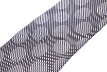 画像をギャラリービューアに読み込む, GUCCI グッチ ネクタイ 紳士 シルク グレー ブラック GG柄 水玉 総柄 服飾小物 トムフォード期 美品 中古 51821