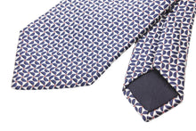 画像をギャラリービューアに読み込む, GUCCI グッチ ネクタイ 総柄 服飾小物 トムフォード期 シルク ブラック シルバー レッド 美品 中古 51825
