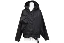 画像をギャラリービューアに読み込む, 未使用品 PRADA プラダ ジャケット レディース ブラック RENYLON サイズ36 291943 S211 1WQ8 シルバー金具 中古 51859