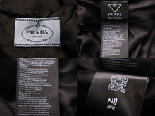 画像をギャラリービューアに読み込む, 未使用品 PRADA プラダ ジャケット レディース ブラック RENYLON サイズ36 291943 S211 1WQ8 シルバー金具 中古 51859