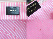 画像をギャラリービューアに読み込む, FENDI フェンディ トートバッグ ハンドバッグ ズッカ柄 ロゴ CA2406414 ブラウン ゴールド金具 美品 中古 51881