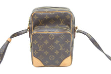 画像をギャラリービューアに読み込む, LOUIS VUITTON ルイ・ヴィトン ショルダーバッグ アマゾン M45236 PVC レザー ブラウン ゴールド金具 美品 中古 51894