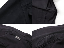 画像をギャラリービューアに読み込む, PLEASURES プレジャーズ MARILYN MANSON マリリンマンソン デニムジャケット コットン ブラック ホワイト サイズM 美品 中古 51902