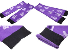 画像をギャラリービューアに読み込む, heaven BY MARC JACOBS マークジェイコブス ヘブン ニットベスト アームカバー P625J05FA21 パープル コットン XL 美品 中古 51903