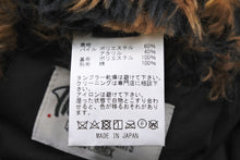 画像をギャラリービューアに読み込む, THE CUTRATE カットレイト ファージャケット ブラウン ブラック パイル ポリエステル アクリル サイズL 美品 中古 51904