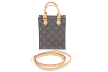 画像をギャラリービューアに読み込む, 新品同様 ルイヴィトン バッグ レディース LOUIS VUITTON プティット サックプラ M81295 モノグラム 中古 51910