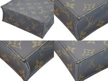 画像をギャラリービューアに読み込む, 新品同様 ルイヴィトン バッグ レディース LOUIS VUITTON プティット サックプラ M81295 モノグラム 中古 51910