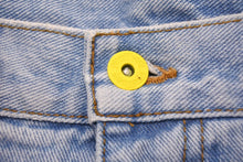 画像をギャラリービューアに読み込む, 新品未使用 Endless Denim エンドレスデニム ASAP Bari デニムパンツ インディゴ イエロー サイズ32 中古 51917
