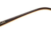 Load image into Gallery viewer, 極美品 PRADA プラダ サングラス 55□17 140 SPR010 F00A8 ブラウン イエロー ゴールド金具 中古 51927