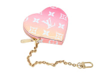 画像をギャラリービューアに読み込む, バレンタイン限定 LOUIS VUITTON ルイヴィトン コインケース ヴェルニ ポルトモネクール M64167 ゴールド金具 美品 中古 51928